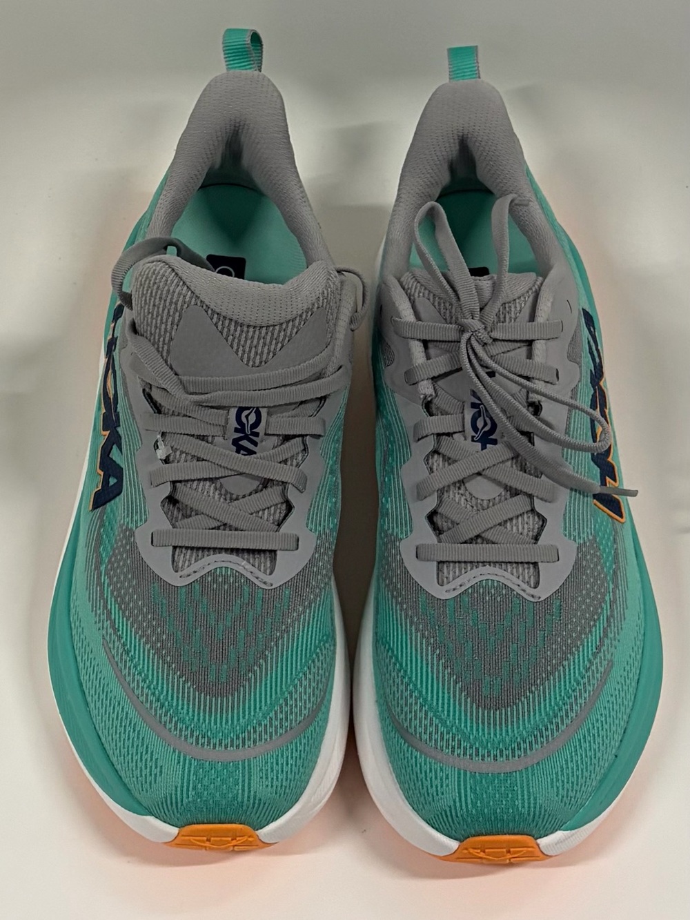 HOKA Skyflow Men's Running Shoes Stellar Grey Shoreline 1155111-SRYS Size 10 D